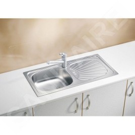 Alveus Basic - Évier 860x435 mm, inox 1008993