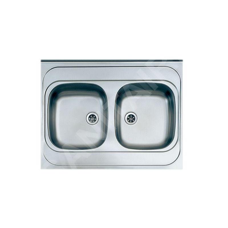 Alveus Classic - Évier 800x600 mm, inox 1009078