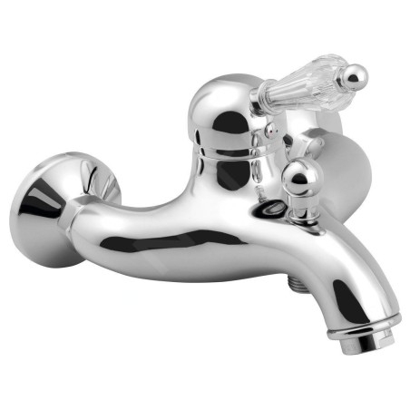 Sapho Kirké - Mitigeur de baignoire, manette cristal, chrome KI10KC