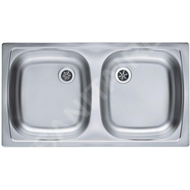 Alveus Basic - Évier 780x435 mm, inox 1039145