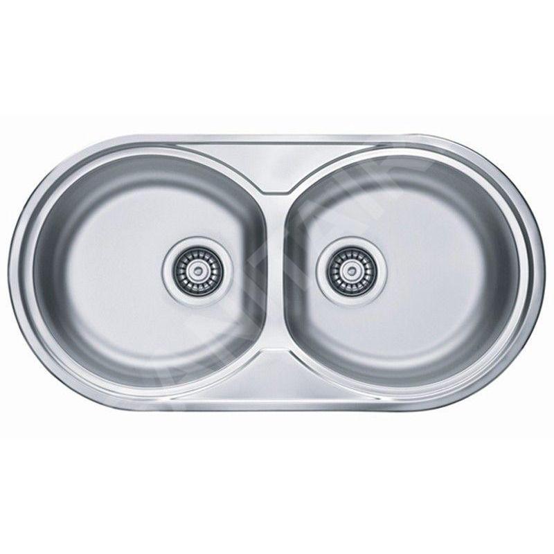 Alveus Form - Évier 830x435 mm, inox 1060002
