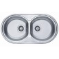 Alveus Form - Évier 830x435 mm, inox 1060002