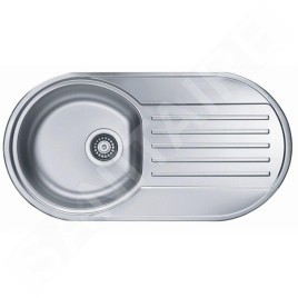 Alveus Form - Évier 830x435 mm, inox 1060038