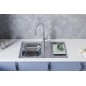 Alveus Accessoires - Planche à découper pour évier 335x215 mm, verre 1063063