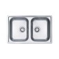 Alveus Line - Évier 790x500 mm, inox 1066751