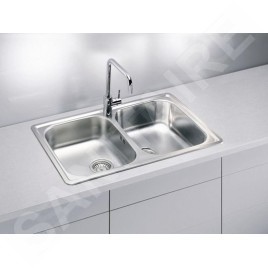 Alveus Line - Évier 790x500 mm, inox 1066751