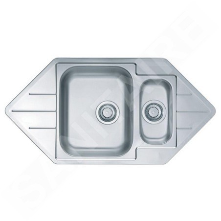Alveus Line - Évier 985x500 mm, inox 1085940