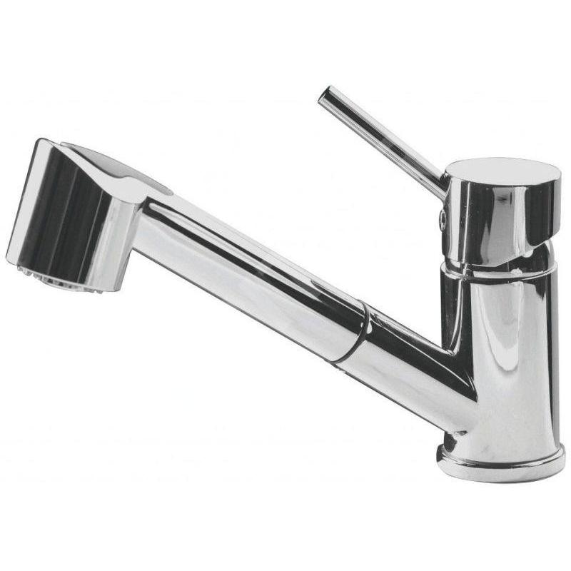 Alveus Cleo - Mitigeur d'évier avec douchette extractible, chrome 1088774