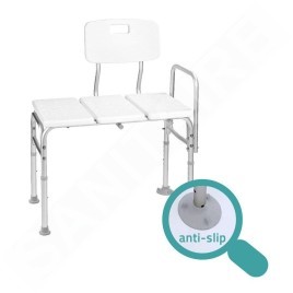 Sapho Accessoire Ridder - Banc de baignoire, blanc A0120101