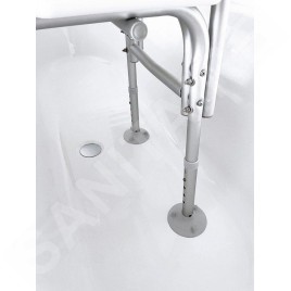 Sapho Accessoire Ridder - Banc de baignoire, blanc A0120101