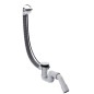 Hansgrohe Flexaplus - Ensemble complet avec garniture de vidage et trop-plein pour baignoires normales chrome 58143000