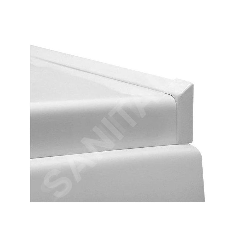 Polysan Accessoires - Joint contour de baignoire, 1950 mm, 2x, blanc 91020