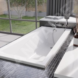 kielle Arkas I - Baignoire rectangulaire 1700 x 750 mm, blanc 11111430
