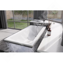 kielle Arkas I - Baignoire rectangulaire 1700 x 750 mm, blanc 11111430