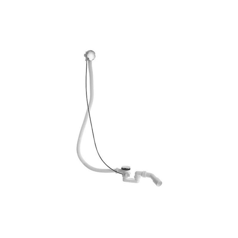 Duravit Accessoires - Garniture de vidage et de trop-plein, bowden, chrome 790227000001000