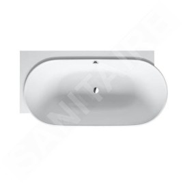 Duravit Luv - Baignoire 1850x950 mm, gauche, DuraSolid, blanc 700431000000000