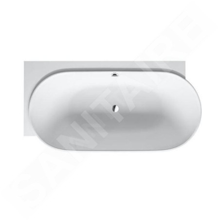 Duravit Luv - Baignoire 1850x950 mm, gauche, DuraSolid, blanc 700431000000000