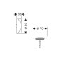 Hansgrohe Flexaplus - Set de finition, chrome 58185000