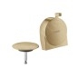 Hansgrohe Exafill S - Set de finition pour bec de baignoire, bronze brossé 58117140