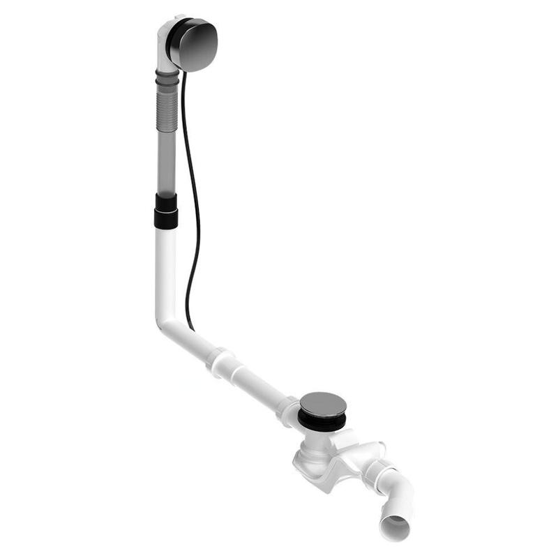 Duravit Accessoires - Garniture de vidage et de trop-plein, bowden, chrome 792202000001000
