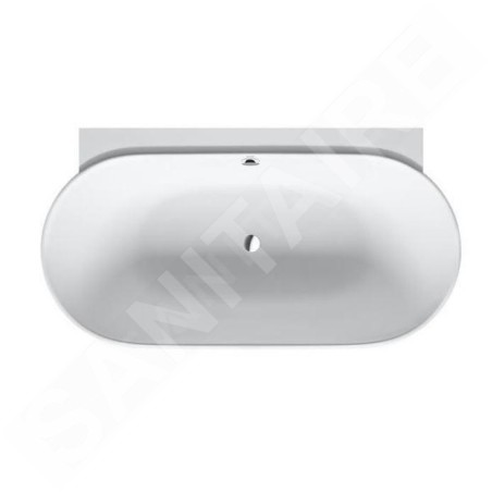 Duravit Luv - Baignoire îlot, 1800x950 mm, DuraSolid, blanc 700433000000000