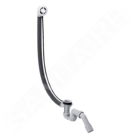 Hansgrohe Flexaplus - Corps d’encastrement pour set de finition avec garniture de vidage et trop-plein pour baignoires