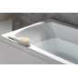 Polysan Baignoires - Baignoire rectangulaire Lily, 1200 x 700 x 390 mm, blanc 25111 Polysan Baignoires - Baignoire rectangulaire Lily, 1200 x 700 x 390 mm, blanc 25111