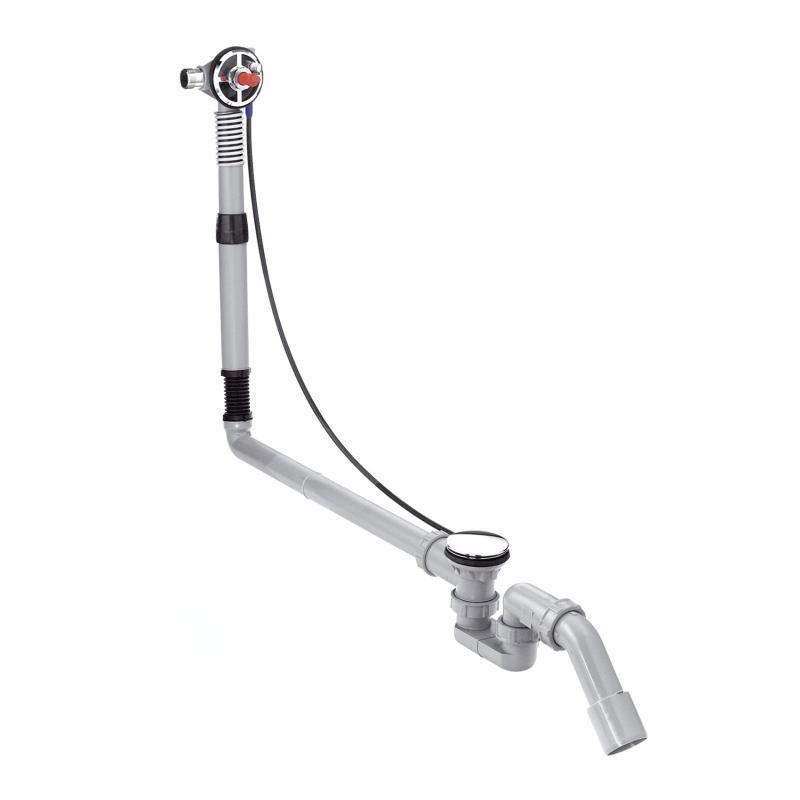 Hansgrohe Exafill S - Corps d’encastrement pour set de finition avec garniture de vidage et trop-plein pour baignoires