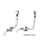 Kaldewei Accessoires - Comfort Level KA4002, siphon de baignoire prolongé, chrome 687772340999