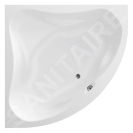 Aqualine Baignoires - Baignoire Dunaj II, 1400x1400x480 mm, blanc G1340