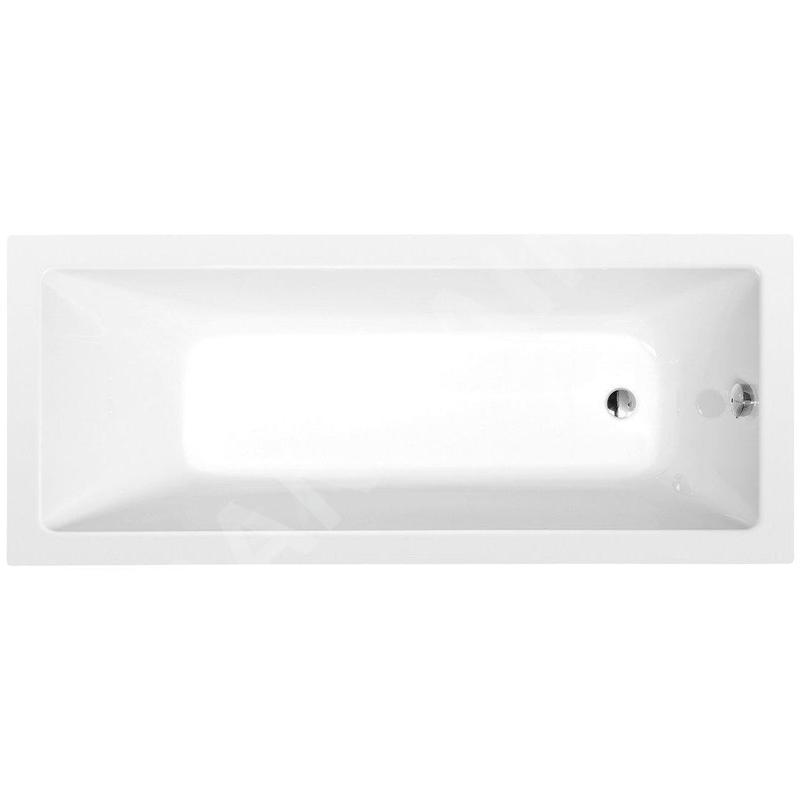 Polysan Baignoires - Baignoire rectangulaire Noemi, 1700 x 700 x 390 mm, blanc 71708
