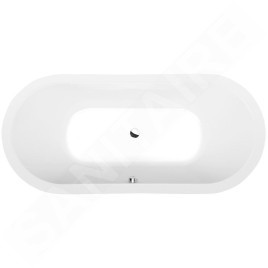 Polysan Baignoires - Baignoire VIVA O, 1850 x 800 x 470 mm, blanc 72179