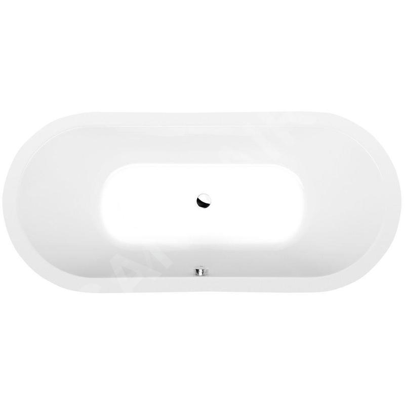 Polysan Baignoires - Baignoire VIVA O, 1850 x 800 x 470 mm, blanc 72179 Polysan Baignoires - Baignoire VIVA O, 1850 x 800 x 470 mm, blanc 72179
