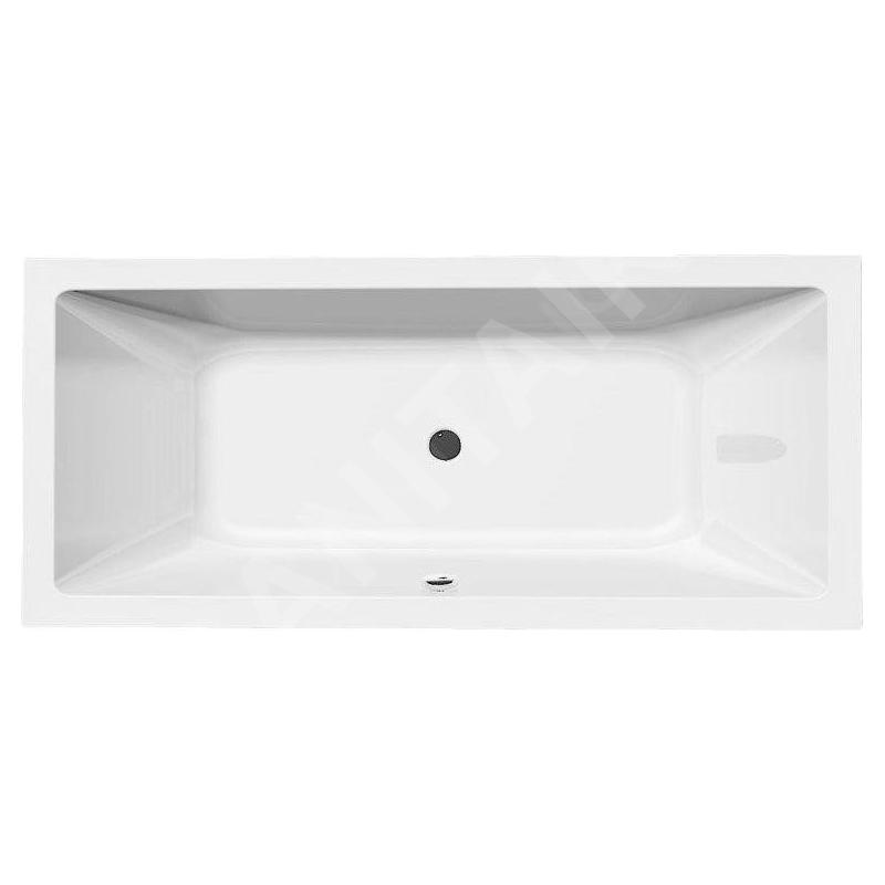Aqualine Baignoires - Baignoire NISA, 1800x800x420 mm, blanc A1880 Aqualine Baignoires - Baignoire NISA, 1800x800x420 mm, blanc A1880