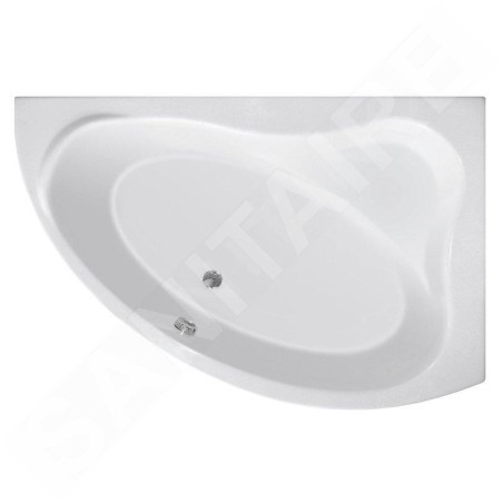 Aqualine Baignoires - Baignoire Orava 1500x900x380 mm, droite, blanche G1591