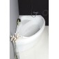 Aqualine Baignoires - Baignoire Orava 1500x900x380 mm, droite, blanche G1591 Aqualine Baignoires - Baignoire Orava 1500x900x380 mm, droite, blanche G1591