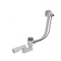 Alcadrain Garnitures de vidage - Garniture de vidage et remplissage par le trop-plein, longueur 570 mm, chrome A564CRM1 Alcadrain Garnitures de vidage - Garniture de vidage et remplissage par le trop-plein, longueur 570 mm, chrome A564CRM1