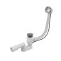 Alcadrain Garnitures de vidage - Garniture de vidange et de trop-plein pour baignoire, longueur 570 mm, chrome A55KM Alcadrain Garnitures de vidage - Garniture de vidange et de trop-plein pour baignoire, longueur 570 mm, chrome A55KM