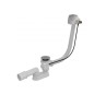 Alcadrain Garnitures de vidage - Kit vidange et trop-plein de baignoire avec remplissage, longueur 570 mm, métal A564KM1 Alcadrain Garnitures de vidage - Kit vidange et trop-plein de baignoire avec remplissage, longueur 570 mm, métal A564KM1