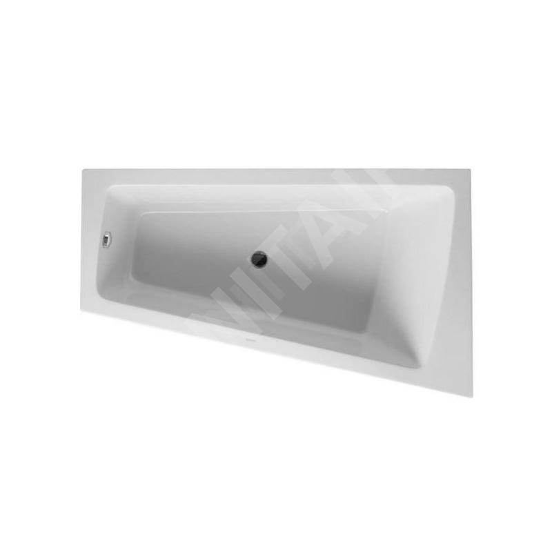 Duravit Paiova - Baignoire asymétrique, 1700x1000 mm, avec panneau, droite, blanc 700265000000000 Duravit Paiova - Baignoire asymétrique, 1700x1000 mm, avec panneau, droite, blanc 700265000000000