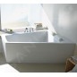Duravit Paiova - Baignoire asymétrique, 1700x1000 mm, avec panneau, droite, blanc 700265000000000 Duravit Paiova - Baignoire asymétrique, 1700x1000 mm, avec panneau, droite, blanc 700265000000000