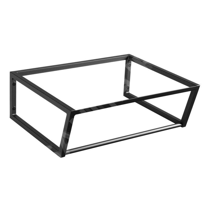 Sapho Ska - Support pour lavabo, 600 mm, noir mat SKA201 Sapho Ska - Support pour lavabo, 600 mm, noir mat SKA201