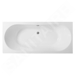 kielle Gaia - Baignoire rectangulaire 179x80 cm, blanc 11115551