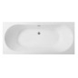 kielle Gaia - Baignoire rectangulaire 179x80 cm, blanc 11115551 kielle Gaia - Baignoire rectangulaire 179x80 cm, blanc 11115551