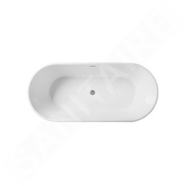 kielle Idolio - Baignoire îlot 170x75 cm, blanc 11324430