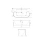 kielle Idolio - Baignoire îlot murale 170x75 cm, blanc 11324431 kielle Idolio - Baignoire îlot murale 170x75 cm, blanc 11324431