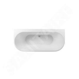 kielle Idolio - Baignoire îlot murale 170x75 cm, blanc 11324431