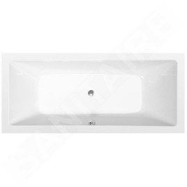 Polysan Baignoires - Baignoire rectangulaire KRYSTA, 1800x700x390 mm, blanc 72906