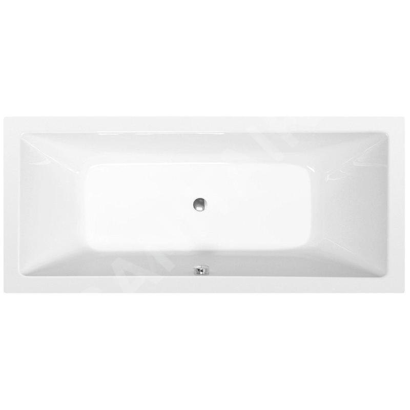 Polysan Baignoires - Baignoire rectangulaire KRYSTA, 1800x700x390 mm, blanc 72906