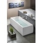 Polysan Baignoires - Baignoire rectangulaire KRYSTA, 1800x700x390 mm, blanc 72906